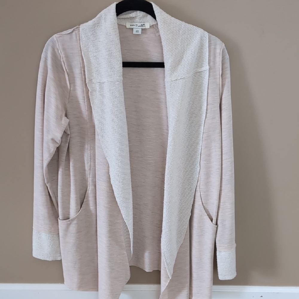 Cozy Cream Open Front Sweater